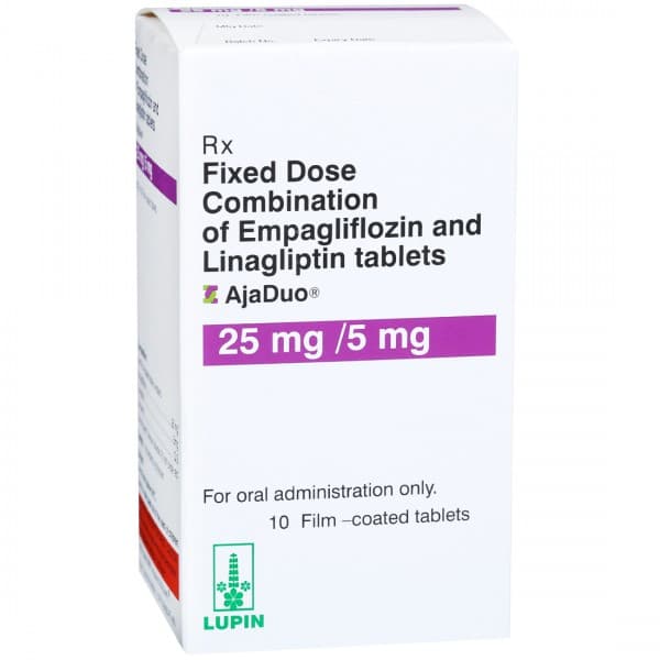 AjaDuo 25 mg/ 5 mg Tablet (10 Tab)