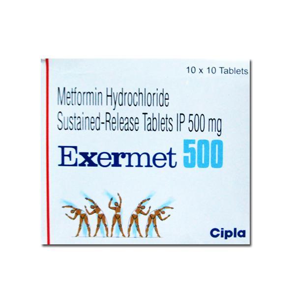 Exermet 500 mg Tablet (10 Tab)