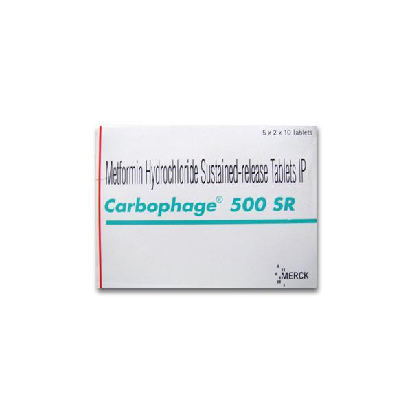 Carbophage SR 500 mg Tablet (10 Tab)
