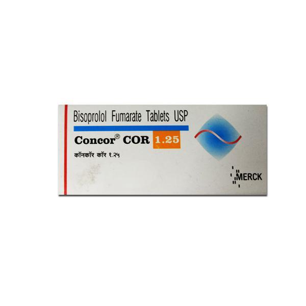 Concor Cor 1.25 mg Tablet (10 Tab)