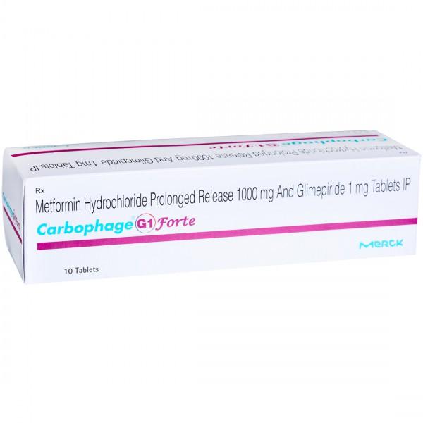 Carbophage G (1) Forte Tablet (10 Tab)