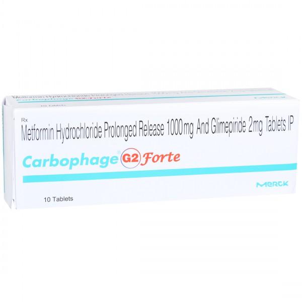 Carbophage G (2) Forte Tablet (10 Tab)
