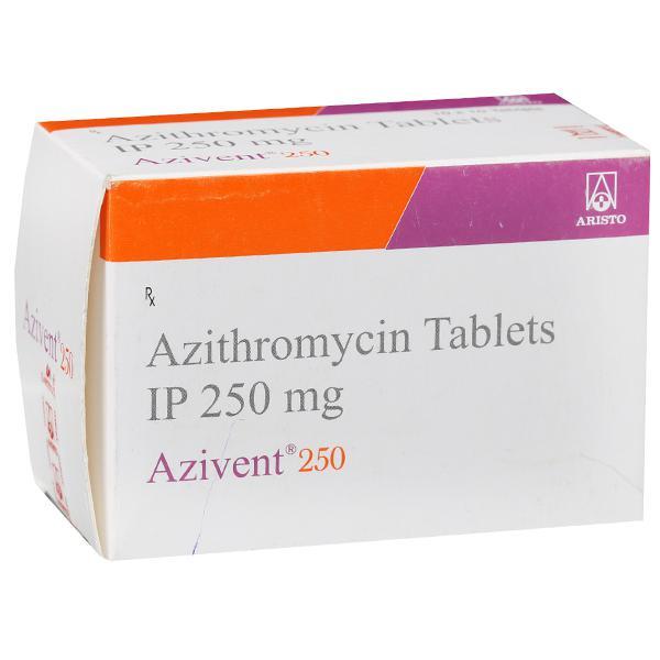 Azivent 250 mg Tablet (6 Tab)