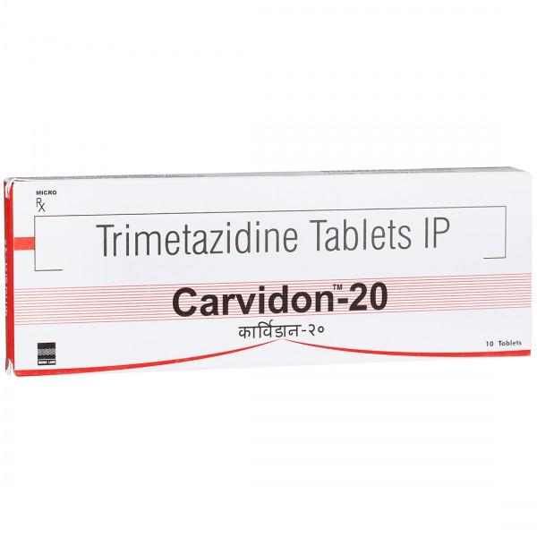 Carvidon 20 mg Tablet (10 Tab)