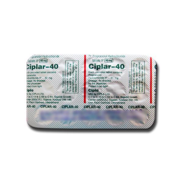 Ciplar 40 mg Tablet (15 Tab)