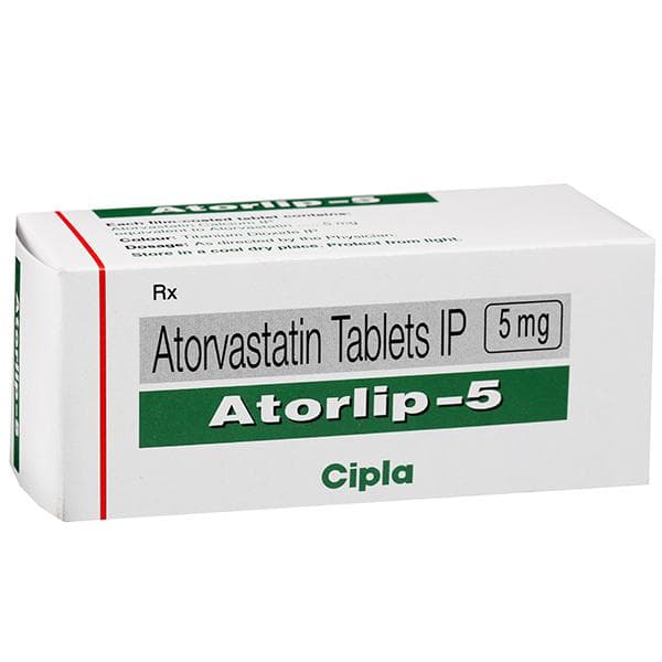 Atorlip 5 mg Tablet (10 Tab)