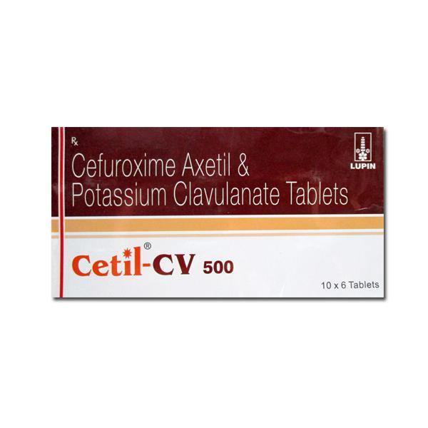 Cetil CV 500 mg Tablet (6 Tab)