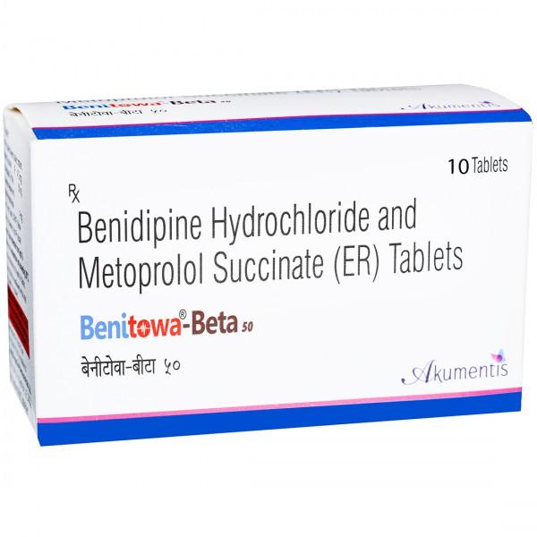 Benitowa Beta 50 mg Tablet (10 Tab)