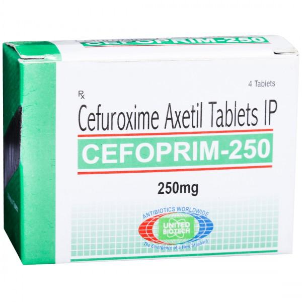 Cefoprim 250 mg Tablet (4 Tab)