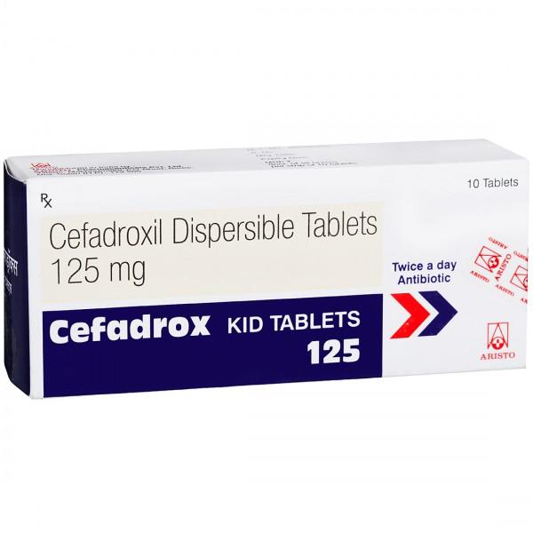 Cefadrox Kid 125 mg Tablet (10 Tab)