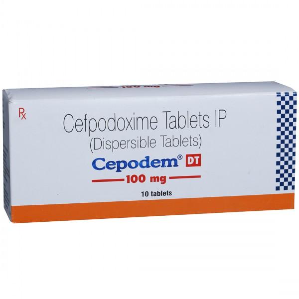 Cepodem DT 100 mg Tablet (10 Tab)