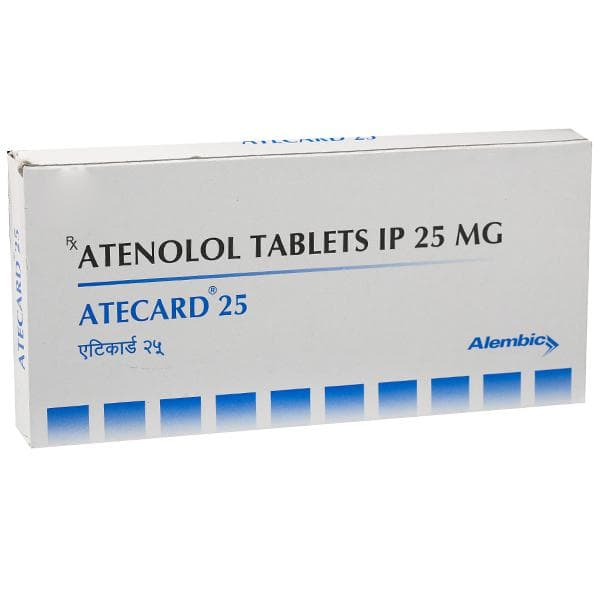 Atecard 25 mg Tablet (14 Tab)