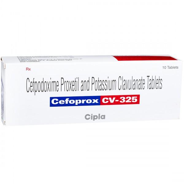 Cefoprox CV 325 mg Tablet (10 Tab)