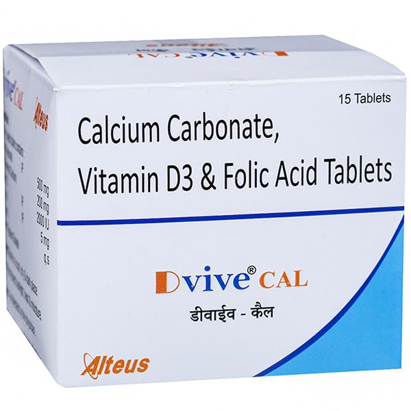 Dvive Cal Tablet (15 Tab)