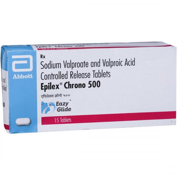 Epilex Chrono 500 mg Tablet (15 Tab)
