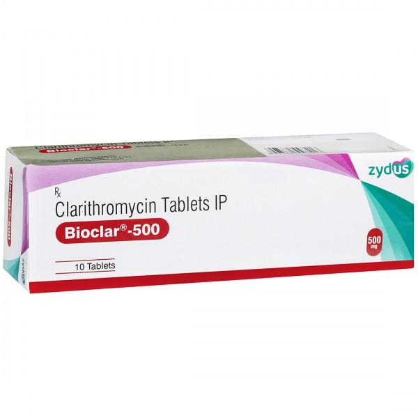 Bioclar 500 mg Tablet (10 Tab)