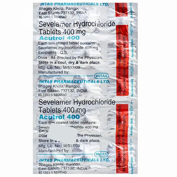 Acutrol 400 mg Tablet (15 Tab)