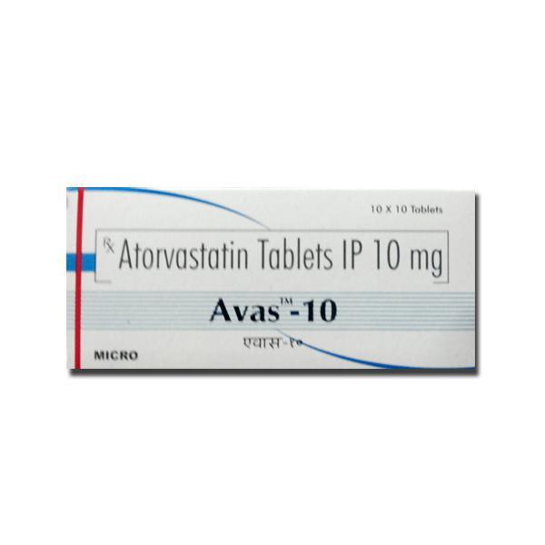 Avas 10 mg Tablet (10 Tab)
