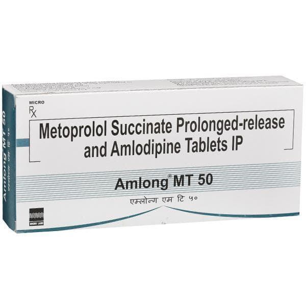 Amlong MT 50 mg Tablet (7 Tab)