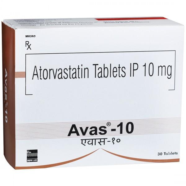 Avas 10 mg Tablet (30 Tab)