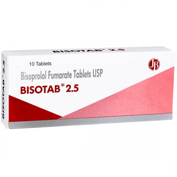 Bisotab 2.5 mg Tablet (10 Tab)