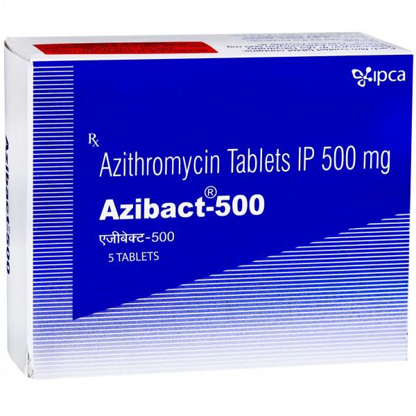 Azibact 500 mg Tablet (5 Tab)