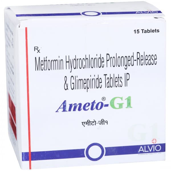 Ameto G 1 mg Tablet (15 Tab)