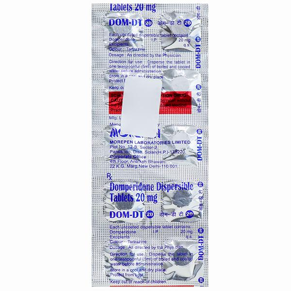 Dom DT 20 mg Tablet (10 Tab)