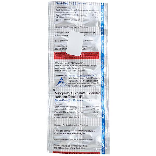 Best Beta 50 mg Tablet (10 Tab)