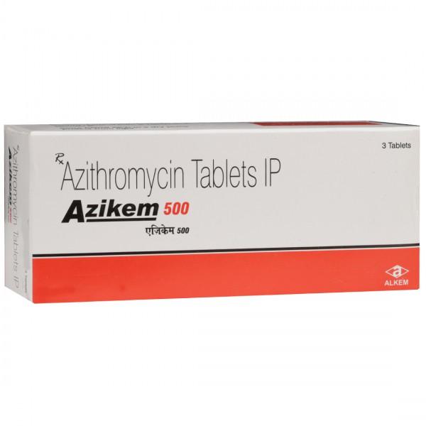 Azikem 500 mg Tablet (3 Tab)