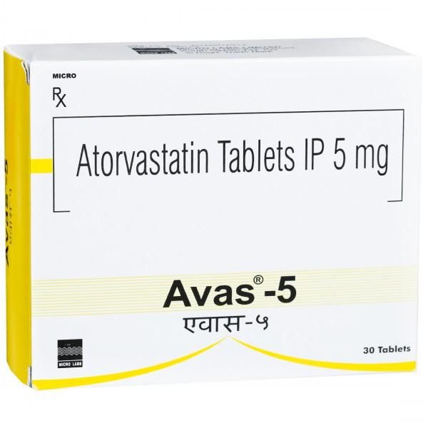 Avas 5 mg Tablet (30 Tab)