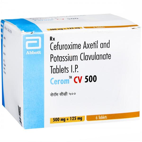 Cerom CV 500 mg Tablet (6 Tab)