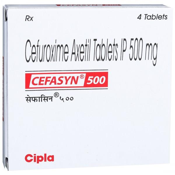 Cefasyn 500 mg Tablet (4 Tab)