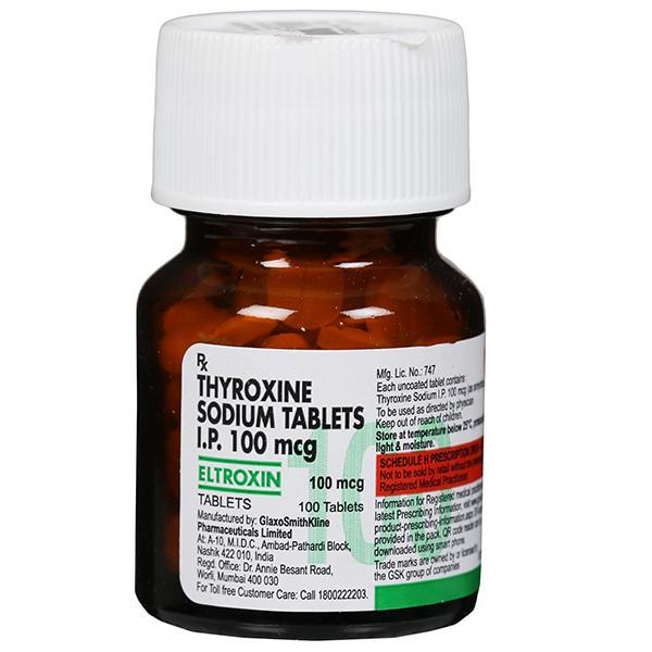 Eltroxin 100 mcg Tablet (100 Tab)