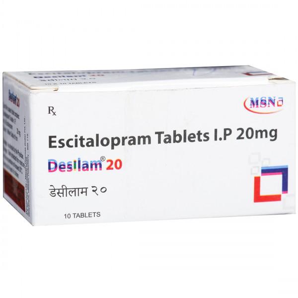 Desilam 20 mg Tablet (10 Tab)