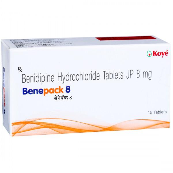 Benepack 8 mg Tablet (15 Tab)