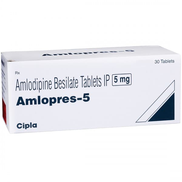 Amlopres 5 mg Tablet (30 Tab)