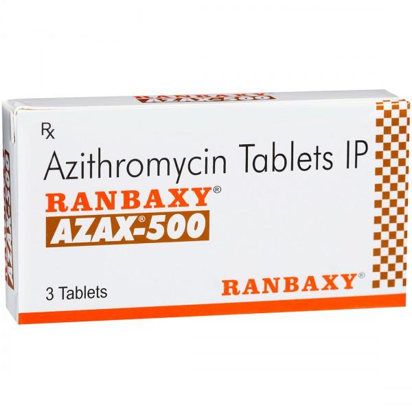 Azax 500 mg Tablet (3 Tab)