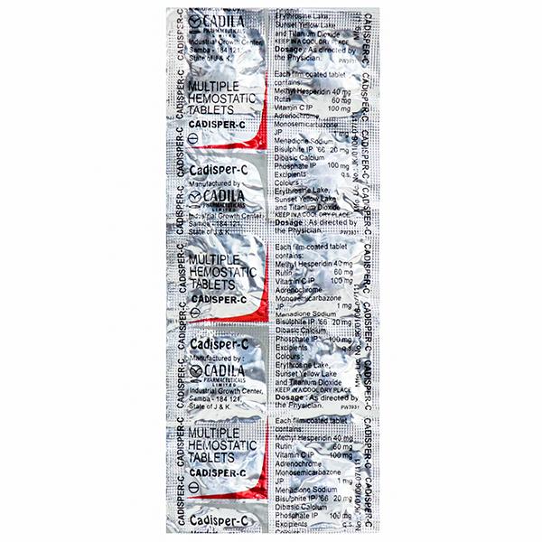Cadisper C Tablet (10 Tab)