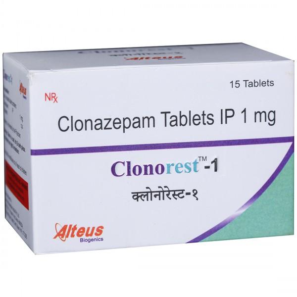 Clonorest 1 mg Tablet (15 Tab)