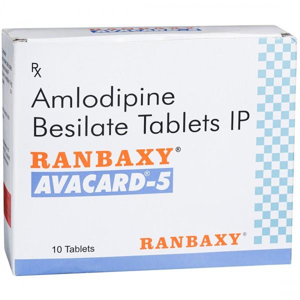 Avacard 5 mg Tablet (10 Tab)