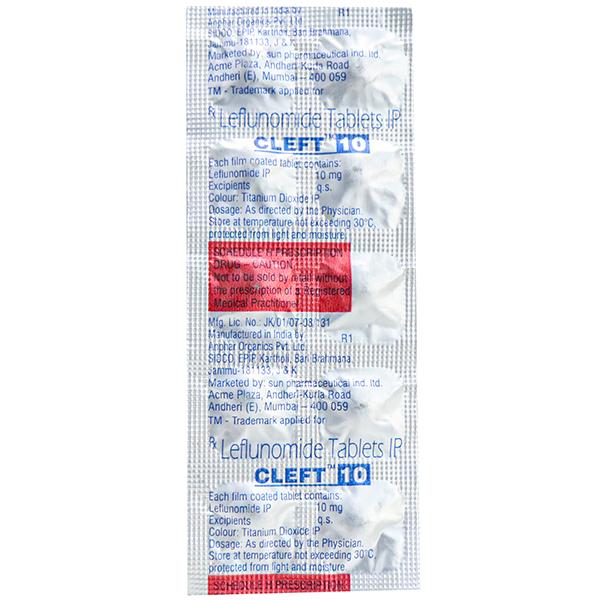 Cleft 10 mg Tablet (10 Tab)