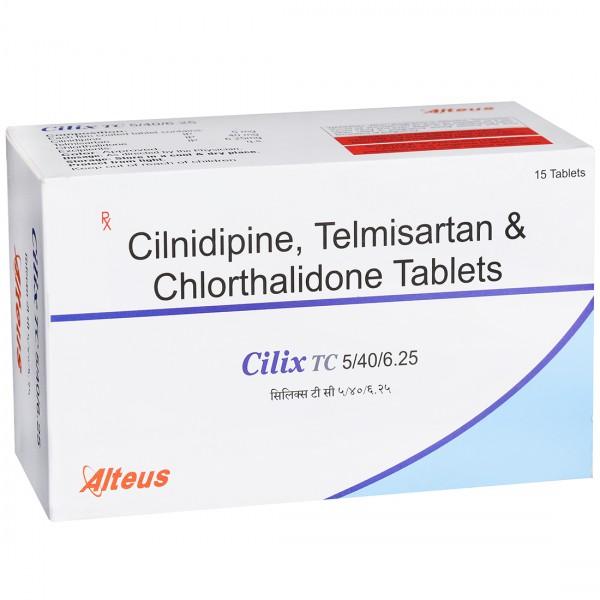 Cilix TC 5/40/6.25 MG Tablet (15 Tab)