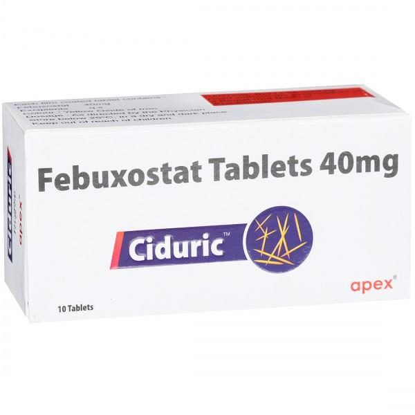 Ciduric 40 mg Tablet (10 Tab)