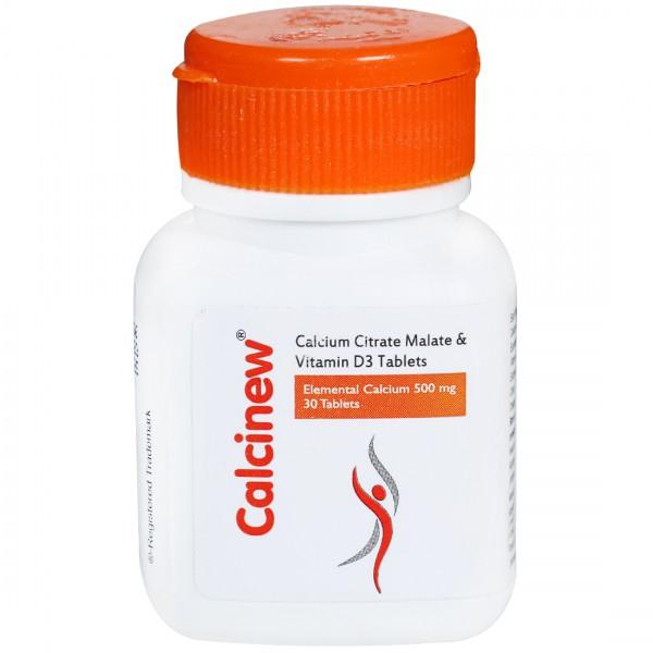 Calcinew 500 mg 30 Tablets