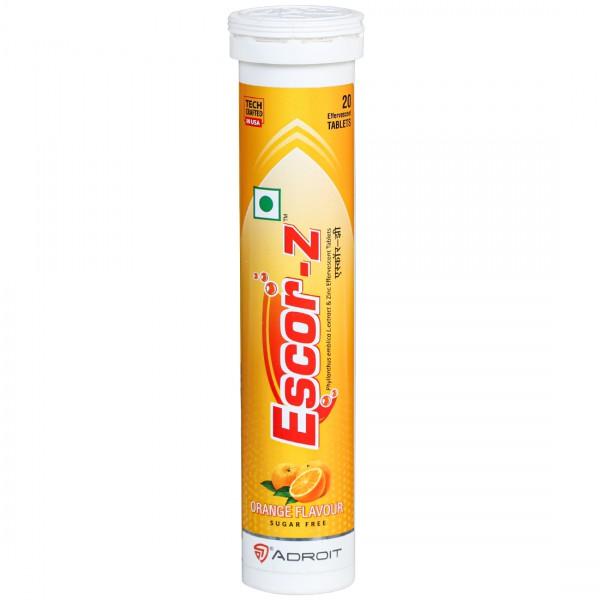 Escor Z 20 Effervescent Tablets