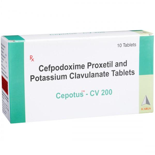 Cepotus CV 200 mg Tablet (10 Tab)