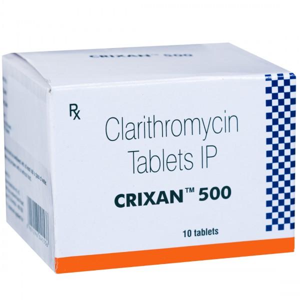 Crixan 500 mg Tablet (10 Tab)
