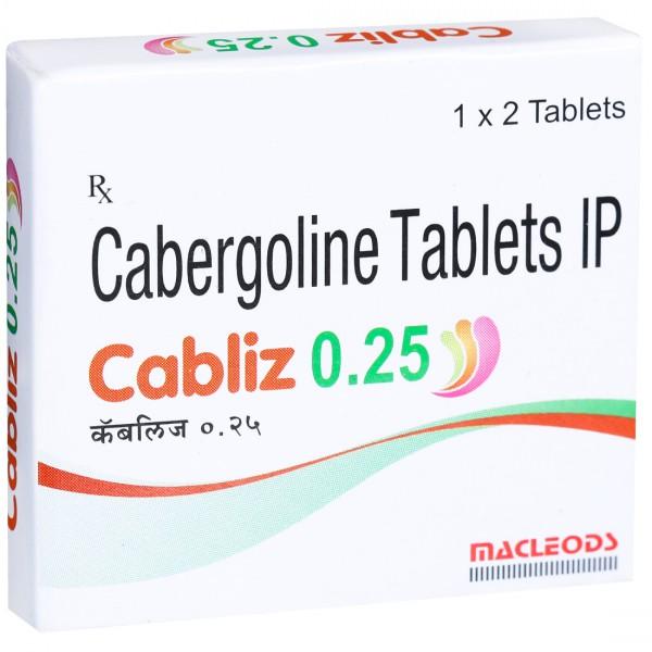 Cabliz 0.25 mg Tablet (2 Tab)