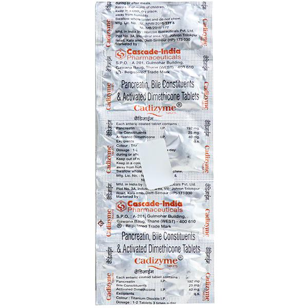 Cadizyme Tablet (10 Tab)